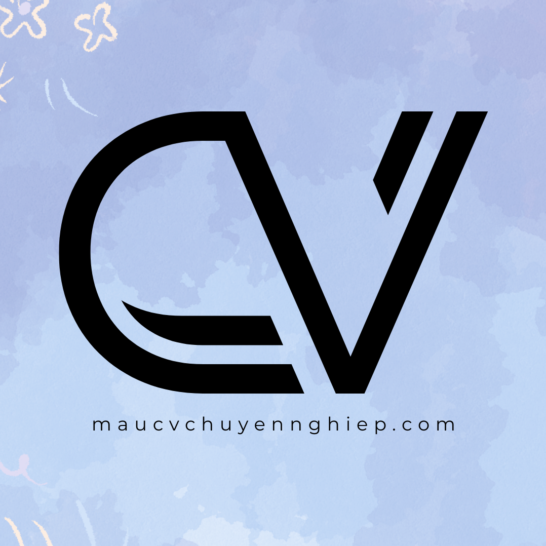 Mẫu CV chuyên nghiệp