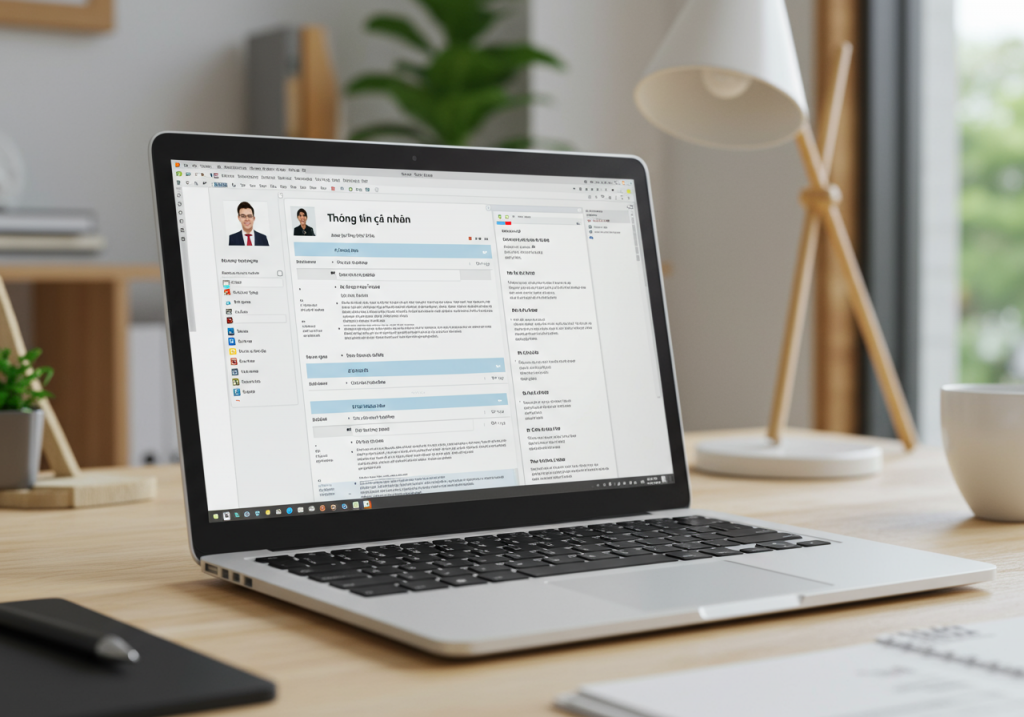 mẫu cv xin việc file word