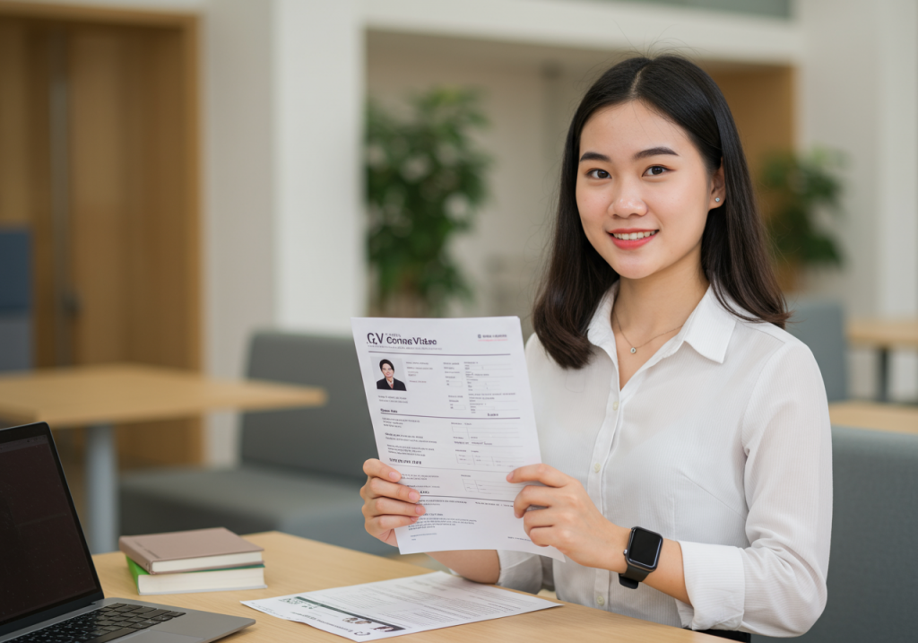 cv xin việc cho sinh viên năm nhất