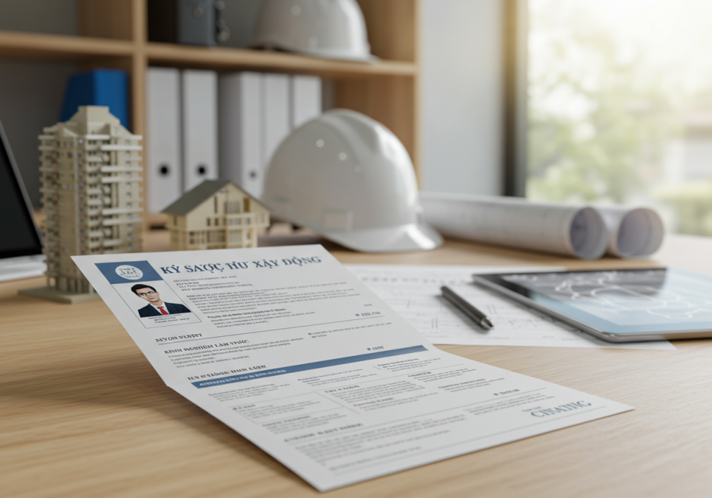 cv kỹ sư xây dựng